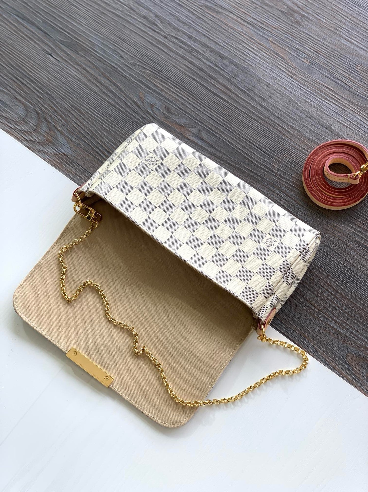Checker Crossbody