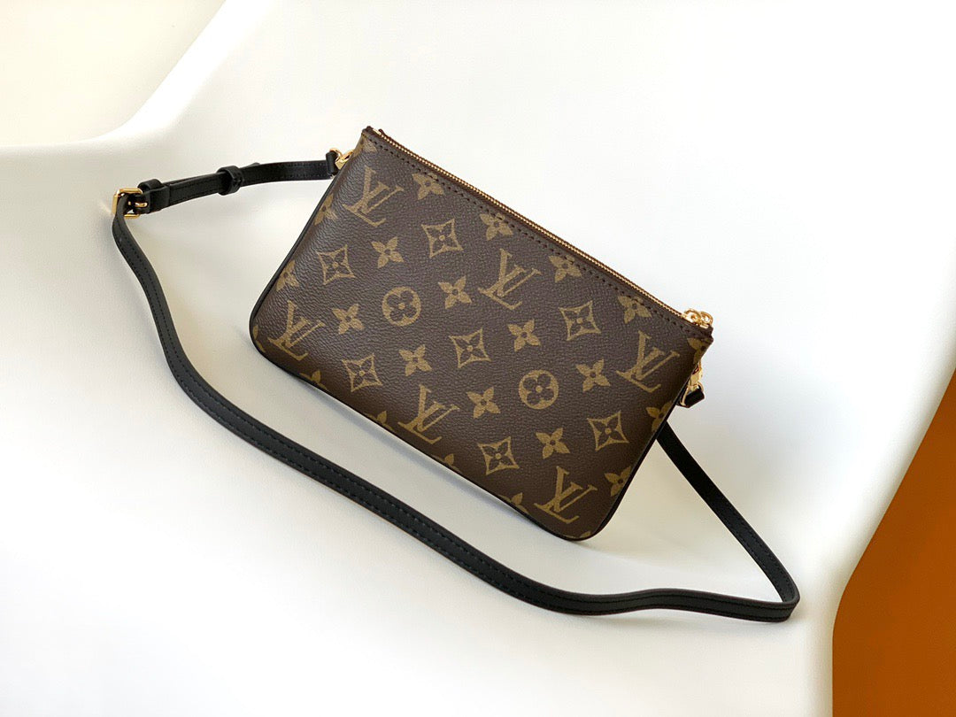 Two tone double pochette