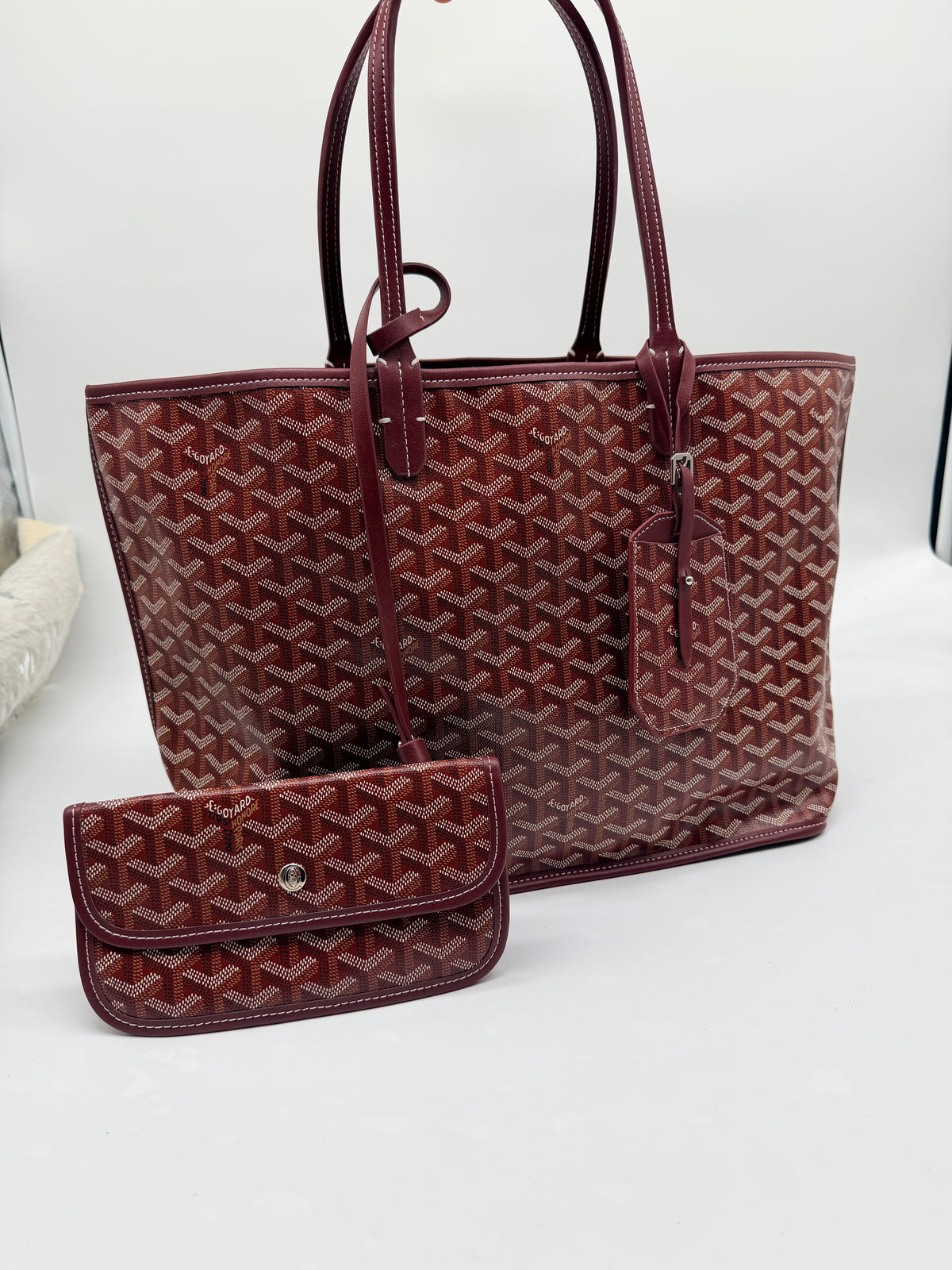 Burgundy Tote