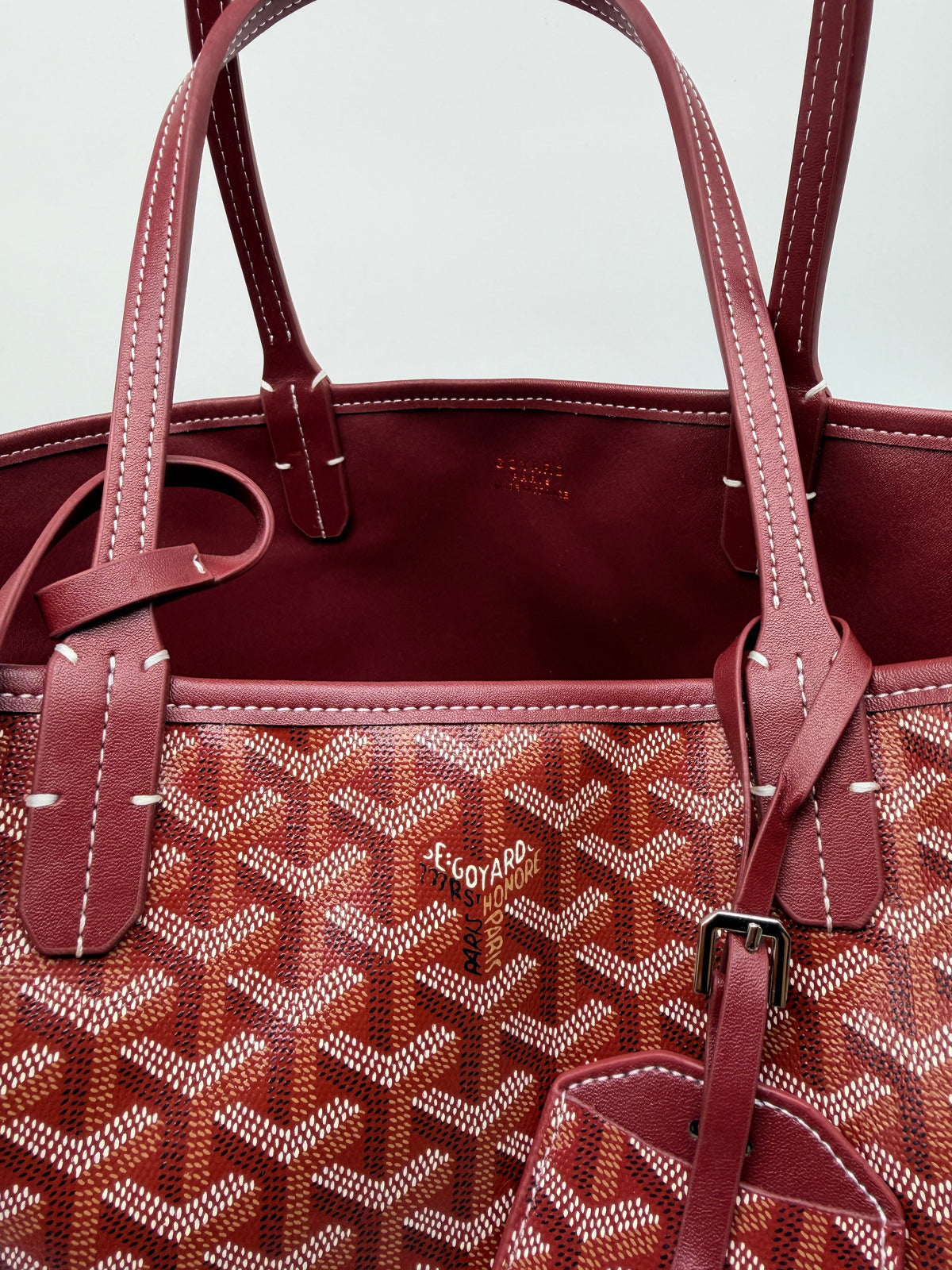 Burgundy Tote