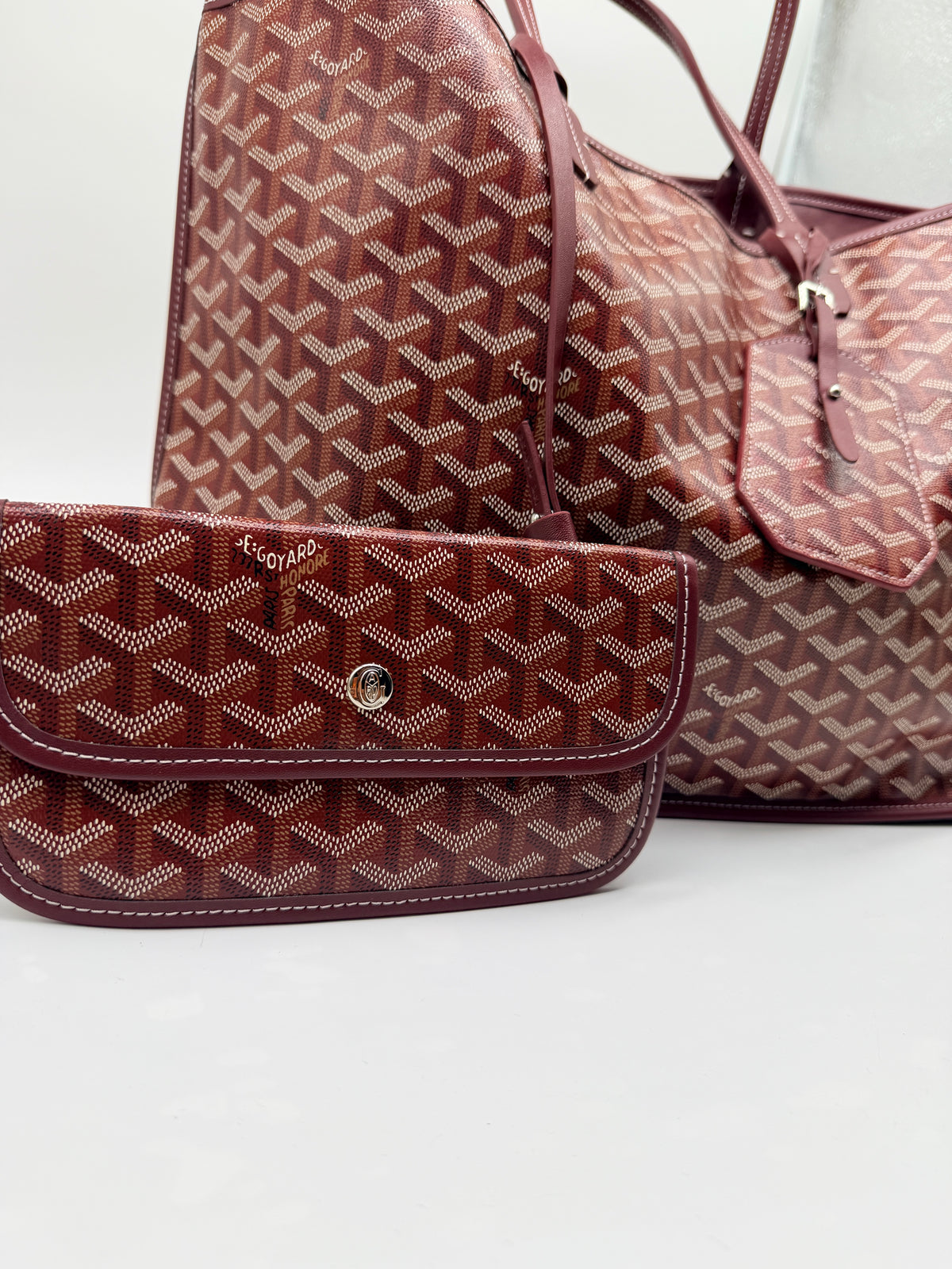 Burgundy Tote